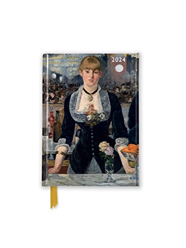 The Courtauld – Die Bar im Folies-Bergère – Taschenkalender 2024: Original Flame Tree Publishing-Pocket Diary [Taschenkalender] von Brown Trout-Auslieferer Flechsig