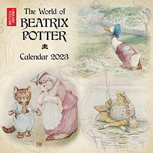 The World of Beatrix Potter – Die Welt der Beatrix Potter 2023: Original Flame Tree Publishing-Kalender [Kalender] (Wall-Kalender)