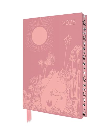 Tove Jansson – Moomin – Mumin Liebe Tischkalender 2025: Original Flame Tree Publishing DIN A5-Format Exquisit Tischkalender mit Softcovereinband aus ... gestalteten Buchschnitt (DIN A5-Diary)