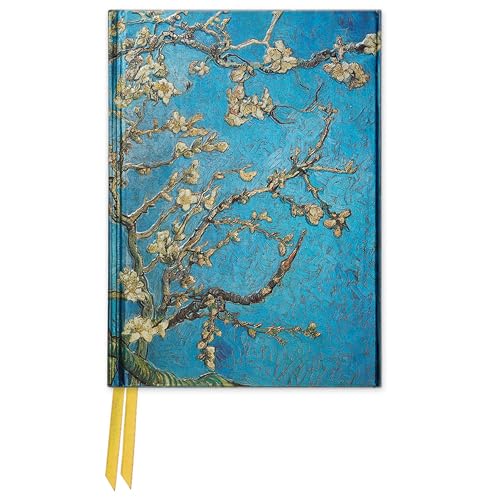 Van Gogh: Almond Blossom (Foiled Pocket Journal) (Flame Tree Pocket Book): Unser hochwertiges, liniertes Blankbook mit festem, künstlerisch geprägtem ... DIN A 6 mit Magnetverschluss, Band 1) von Flame Tree Gift