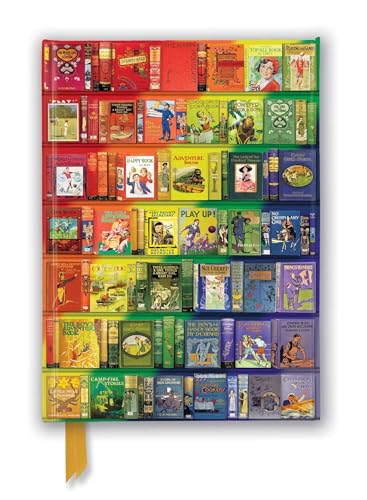 Bodleian Library - Rainbow Shelves Notebook (Flame Tree Notebooks): Unser hochwertiges, liniertes Blankbook mit festem, künstlerisch geprägtem Einband ... Notizbuch DIN A 5 mit Magnetverschluss)