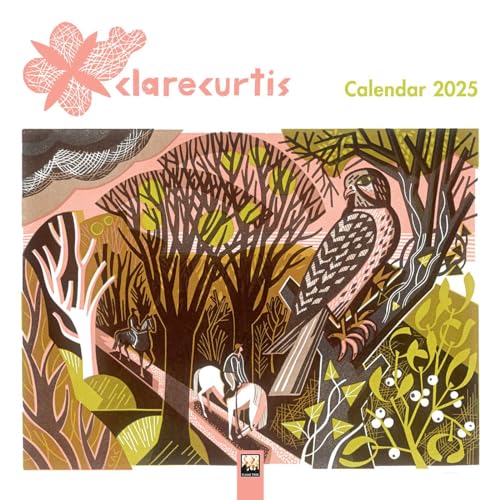 Clare Curtis Wall Calendar 2025: Art Calendar