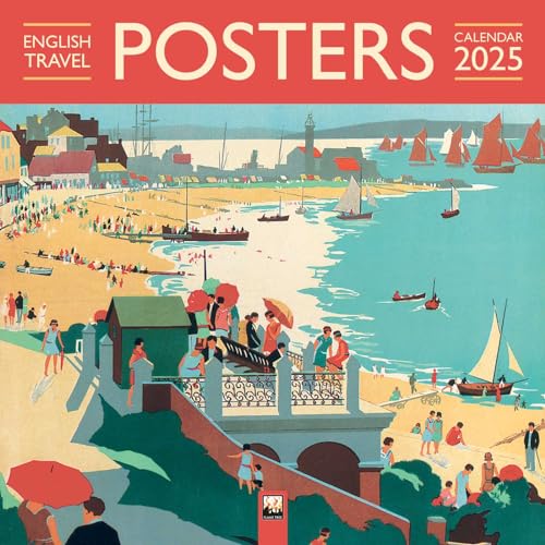 English Travel Posters Wall Calendar 2025: Art Calendar English Travel Posters Wall Calendar 2025: Art Calendar