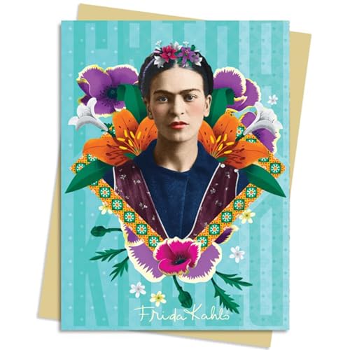 Frida Kahlo Blue Greeting Card: Pack of 6 (Greeting Cards)