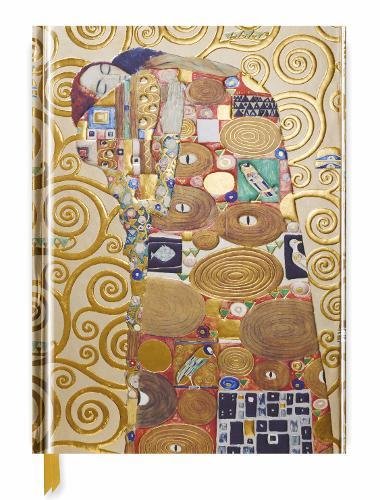 Klimt: Fulfillment - Blank Sketch Book (Luxury Sketch Books) von Flame Tree Publishing