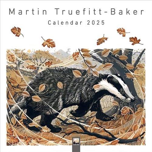 Martin Truefitt-baker Wall Calendar 2025: Art Calendar