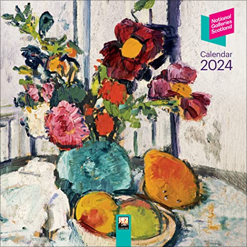 National Galleries Scotland Floral 2024 Calendar von Flame Tree Publishing