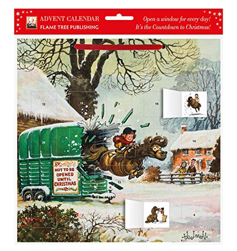 Normal Thelwell - Pony Cavalcade 2021 Calendar: With Stickers