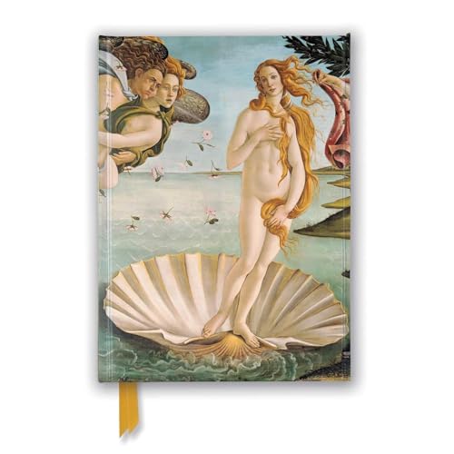 Sandro Botticelli - the Birth of Venus Foiled Journal (Flame Tree Notebooks): Unser hochwertiges, liniertes Blankbook mit festem, künstlerisch ... Notizbuch DIN A 5 mit Magnetverschluss) von Flame Tree Gift