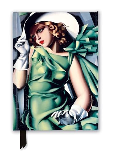 Tamara De Lempicka: Young Lady With Gloves, 1930 Foiled Journal (Flame Tree Notebooks): Unser hochwertiges, liniertes Blankbook mit festem, ... Notizbuch DIN A 5 mit Magnetverschluss) von Flame Tree Gift