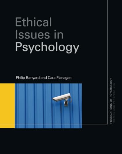 Ethical Issues in Psychology (Foundations of Psychology) von Routledge