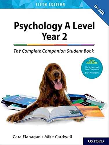 The Complete Companions: AQA Psychology A Level: Year 2 Student Book von Oxford University Press