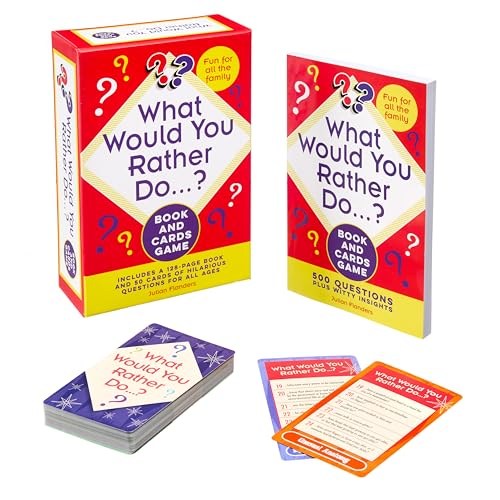 What Would You Rather Do..? Book and Cards Game: Includes a 128-Page Book and 50 Cards of Hilarious Questions for All Ages (Arcturus Leisure Kits) von Arcturus Publishing Ltd