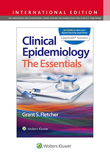 Clinical Epidemiology, International Edition (The Essentials) von Lippincott Williams&Wilki