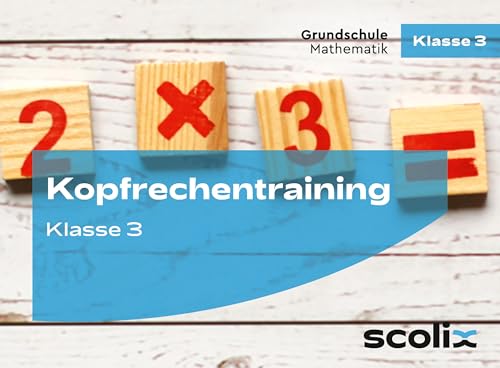 Kopfrechentraining für Klasse 3: Zahlenraum bis 1000 - Kartenset