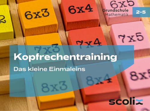 Kopfrechentraining: Das kleine Einmaleins: Kartenset (2. bis 5. Klasse)