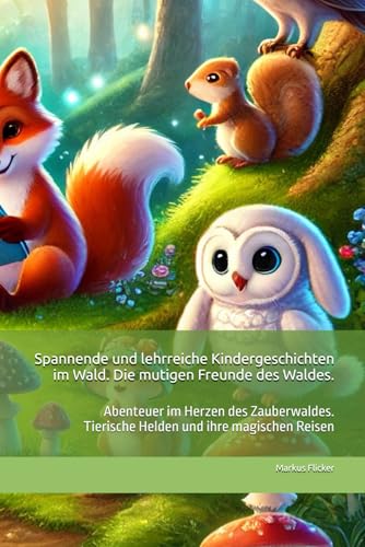 Spannende und lehrreiche Kindergeschichten im Wald. Die mutigen Freunde des Waldes.: Abenteuer im Herzen des Zauberwaldes. Tierische Helden und ihre magischen Reisen (Kindergeschichten & Kinderbücher) Spannende und lehrreiche Kindergeschichten im Wald. Die mutigen Freunde des Waldes.: Abenteuer im Herzen des Zauberwaldes. Tierische Helden und ihre magischen Reisen (Kindergeschichten & Kinderbücher) von Independently published