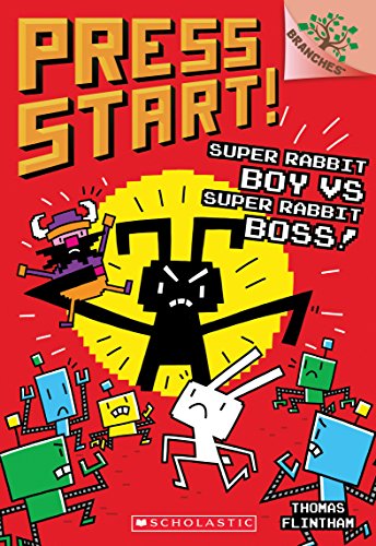 Super Rabbit Boy vs. Super Rabbit Boss!: Volume 4 (Press Start!, 4)