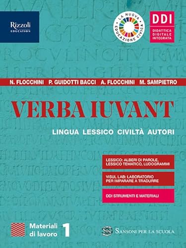 Verba iuvant. Materali di lavoro. Con repertori lessicali. Per le Scuole superiori. Con e-book. Con espansione online (Vol. 1) von Pamkelle