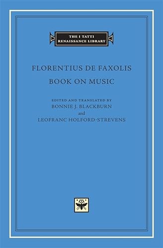 Book on Music (I TATTI RENAISSANCE LIBRARY, Band 43) von Harvard University Press