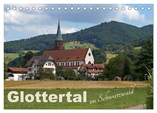 Glottertal im Schwarzwald (Tischkalender 2024 DIN A5 quer), CALVENDO Monatskalender von CALVENDO