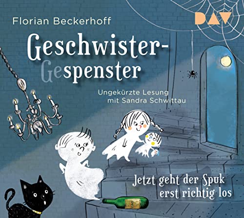 Geschwistergespenster – Jetzt geht der Spuk erst richtig los: Ungekürzte Lesung mit Sandra Schwittau (2 CDs) von Der Audio Verlag, Dav