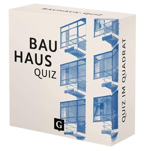 Bauhaus-Quiz: 100 Fragen und Antworten (Quiz im Quadrat) von Grupello Verlag