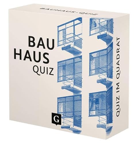 Bauhaus-Quiz: 100 Fragen und Antworten (Quiz im Quadrat) von Grupello Verlag