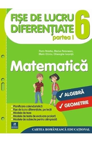 Matematica. Fise De Lucru Diferentiate. Clasa A 6-A. Partea 1 von Cartea Romaneasca Educational