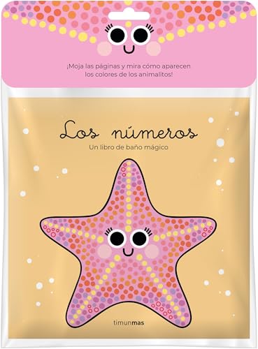 Los números. Libro de baño mágico: ¡Moja las páginas y mira cómo aparecen los colores de los animalitos! (Primeras palabras) von Timun Mas Infantil