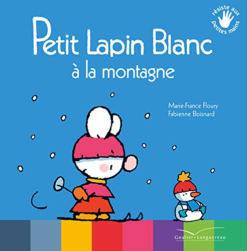 Petit Lapin Blanc à la montagne von GAUTIER LANGU.