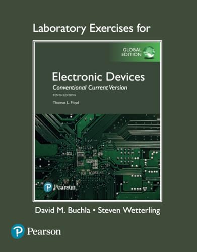 Lab manual for Electronic Devices, Global Edition