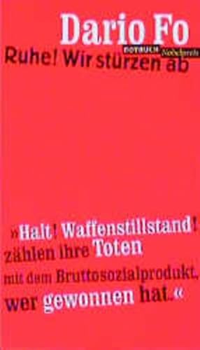 Rotbuch Taschenbücher, Nr.57, Ruhe! Wir stürzen ab: Komödie