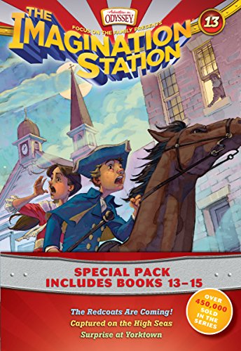 Imagination Station Books 3-Pack: The Redcoats Are Coming! / Captured on the High Seas / Surprise at Yorktown (Imagination Station - Adventures in Odyssey Early Reader Chapter Series) von Focus on the Family