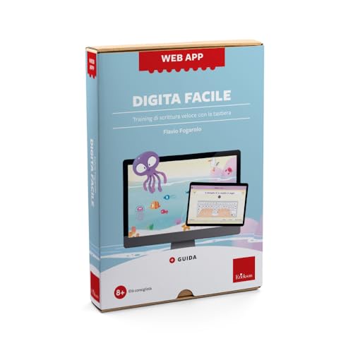 Digita facile. Training di scrittura veloce con la tastiera. Con web app (Software didattico) von Erickson