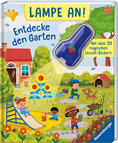 Lampe an! Entdecke den Garten: Mit über 50 magischen Leucht-Bildern von Ravensburger Verlag GmbH