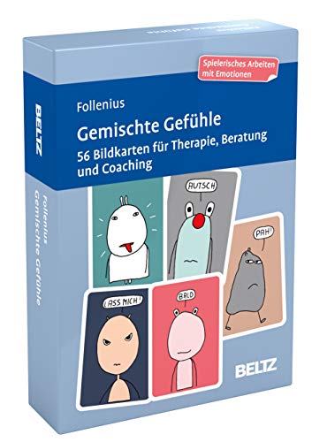 Gemischte Gefühle: 56 Bildkarten für Therapie, Beratung und Coaching. Mit 12-seitigem Booklet. Kartenformat 9,8 x 14,3 cm in stabiler Box (Beltz Therapiekarten)