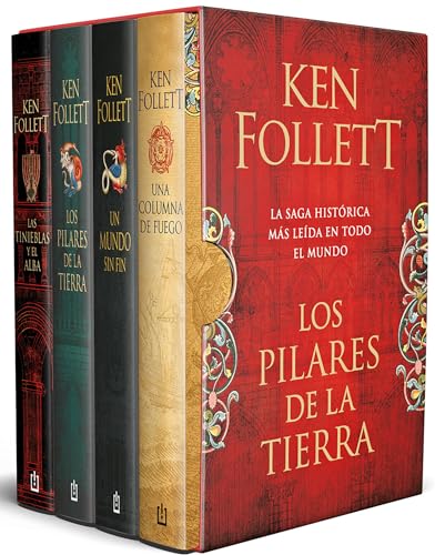 Estuche saga Los pilares de la tierra: Incluye: Los pilares de la tierra | Un mundo sin fin | Una columna de fuego | Las tinieblas y el alba (Best Seller) von DEBOLSILLO