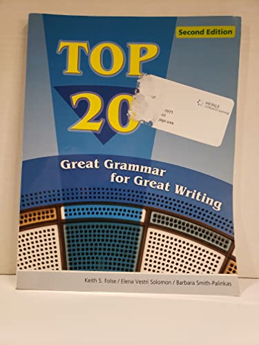 Top 20: Great Grammar for Great Writing von Cengage Learning