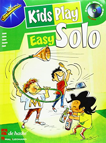 Kids Play Easy Solo - Querflöte, m. Audio-CD: Play-Along-CD zum Üben und Mitspielen. Schwierigkeitsgrad: leicht