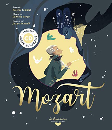 Mozart: Livre-CD avec QR code