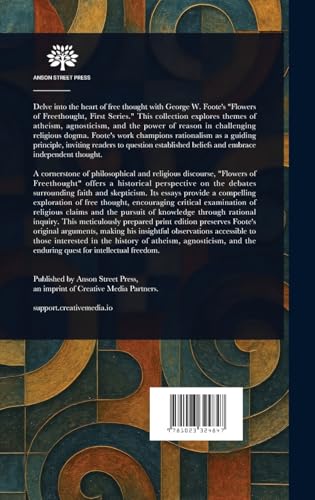 Flowers of Freethought von Anson Street Press