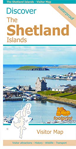 The Shetland Islands: Visitor Map (Discover map series)