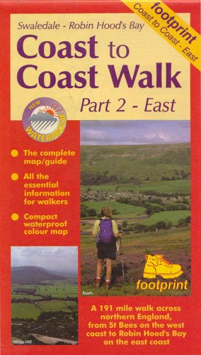 Coast to Coast Walk: Map and Guide (Long distance walks maps) von Footprint