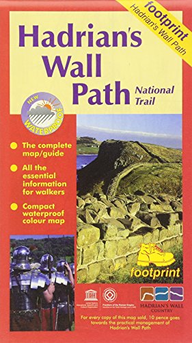 Hadrian's Wall Path: Bowness to Wallsend (Footprint Map & Guide)