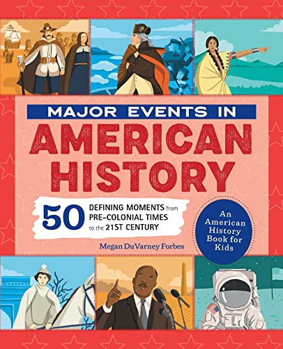 Major Events in American History: 50 Defining Moments from Pre-Colonial Times to the 21st Century (People and Events in History) von Rockridge Press