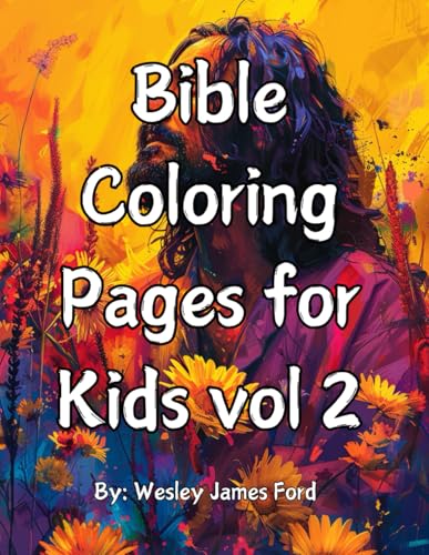 Bible Coloring Pages for Kids vol 2 von Independently published