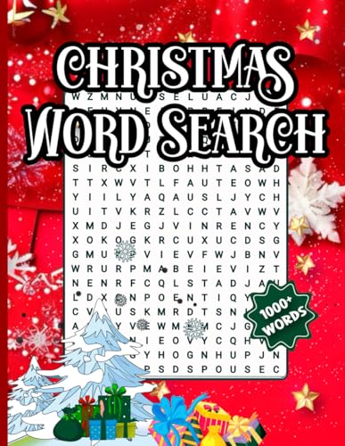 Christmas Word Search 1000+ Words von Independently published