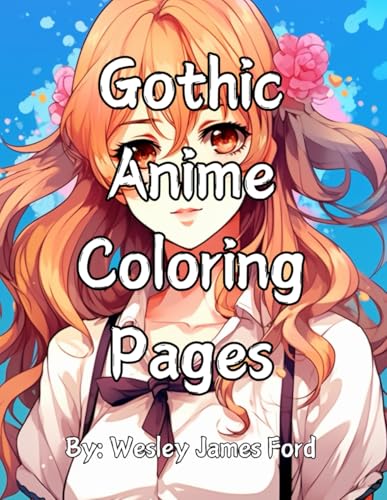 Gothic Anime Coloring Pages von Independently published