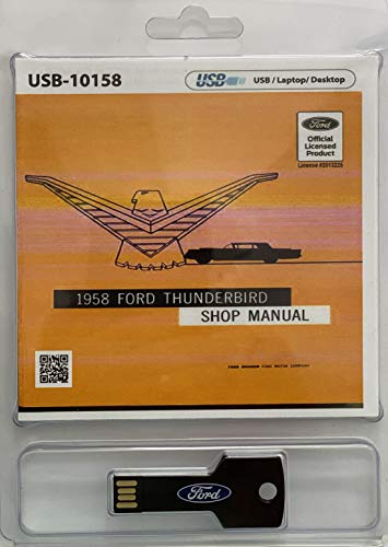 1958 Ford Thunderbird Shop Manual (USB)